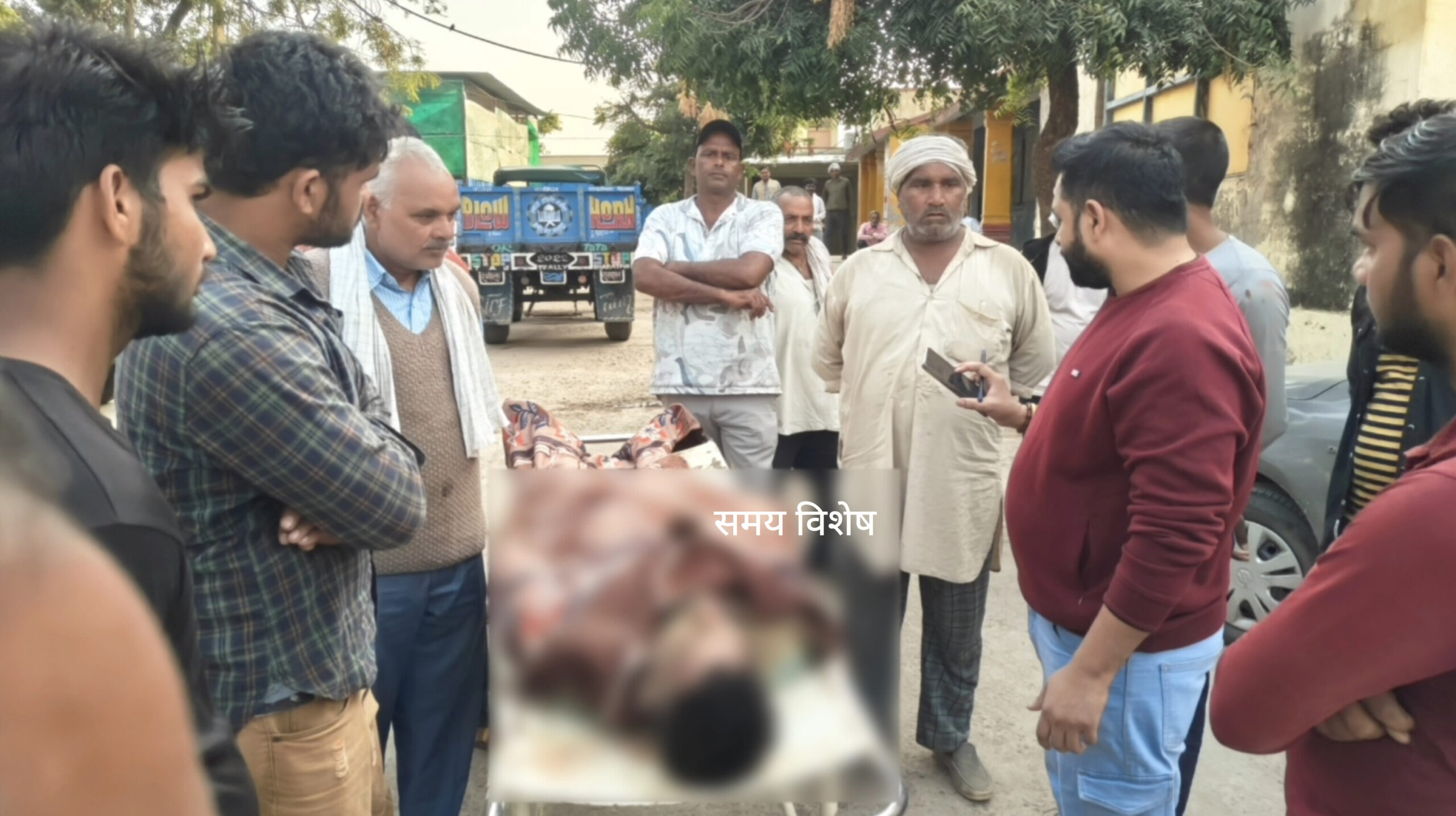 नदबई के गांव खटौटी में युवक की संदिग्ध परिस्थितियों में हुई मौत: खेत पर कृषि कार्य करने गया था; अचेत अवस्था में पड़ा मिला