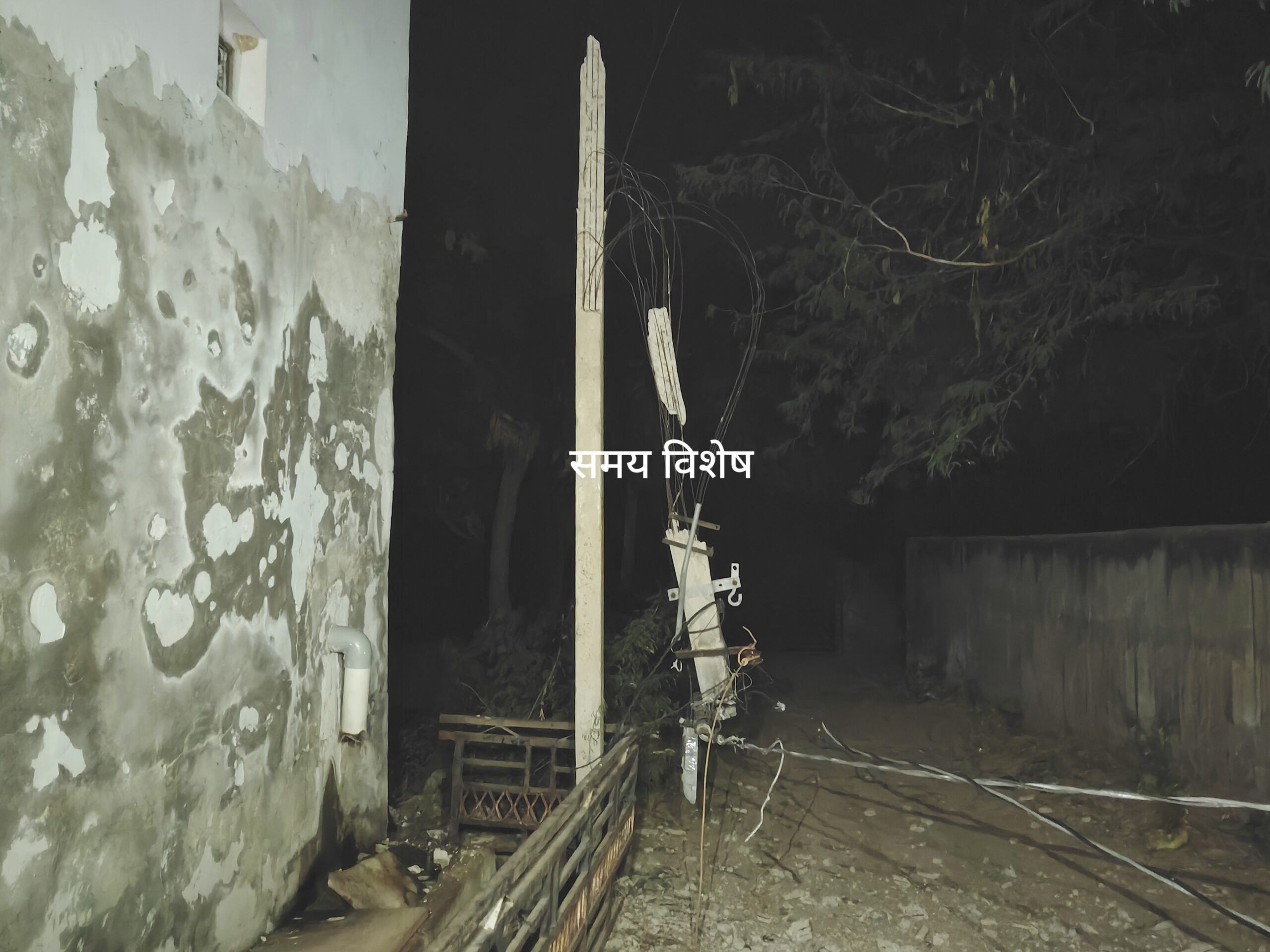 नदबई में बंदरों का आतंक: छत की रेलिंग तोड़ी, बिजली का पोल गिरा; दो युवक बाल-बाल बचे “देखें तस्वीरें”